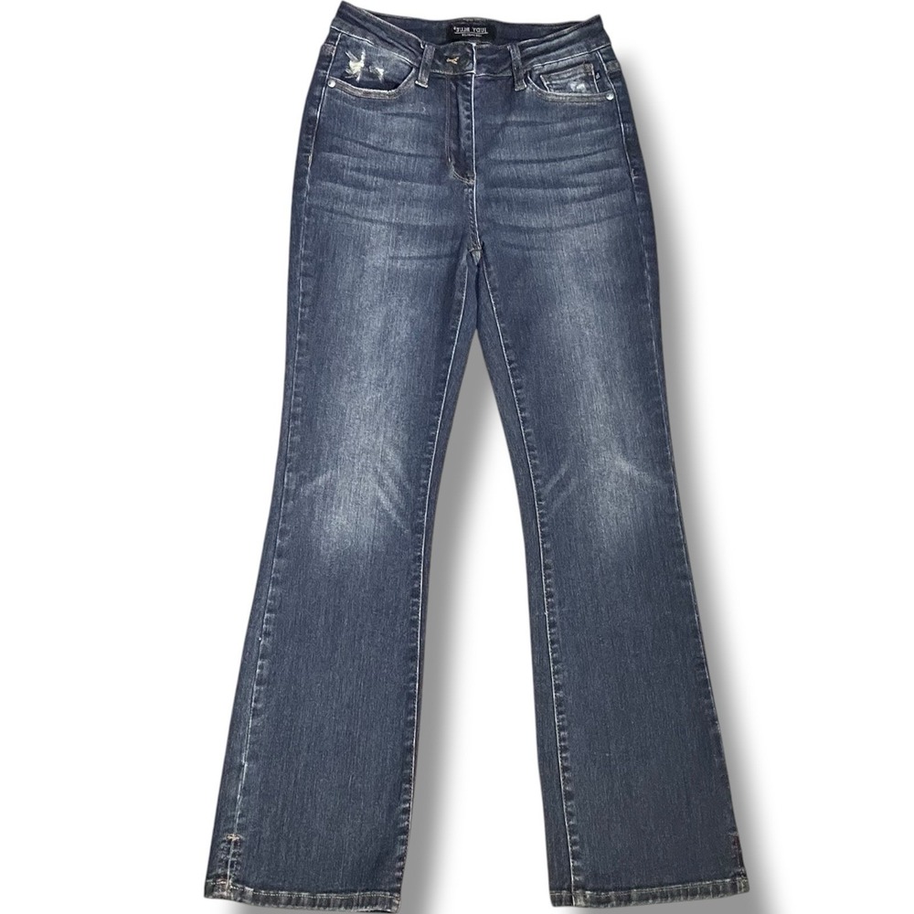 JUDY BLUE Slim Bootcut Jeans High Rise JB88290-DK-CO. Sz 3/26